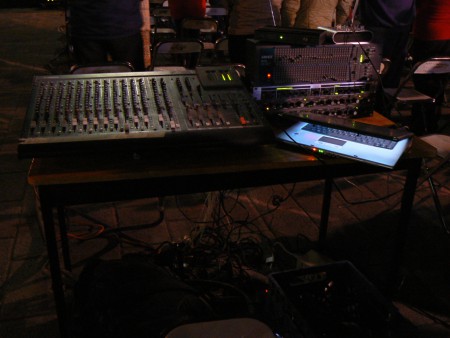 Equipo de sonido concierto Guadalupano